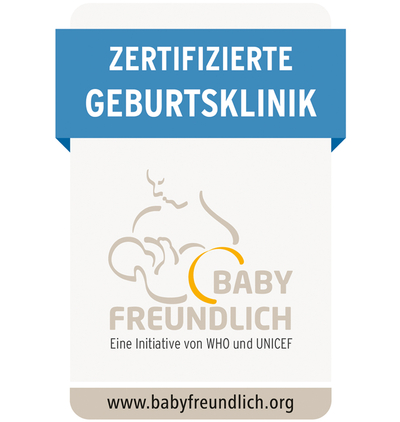 Bild, Siloah St. Trudpert Klinikum, Frauenklinik, Logo Zertifizierte Geburtsklinik